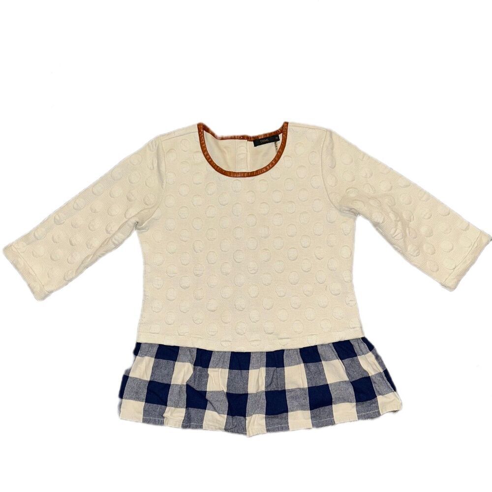 THML Textured Peplum Top XS